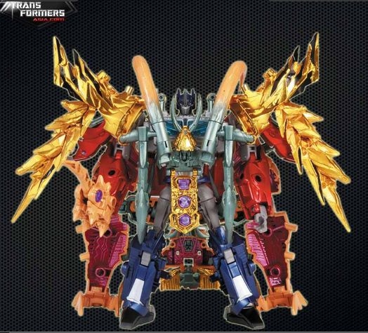 Transformers Prime Chinese New Year Optimus Prime And Gaia Unicron Image  (4 of 6)